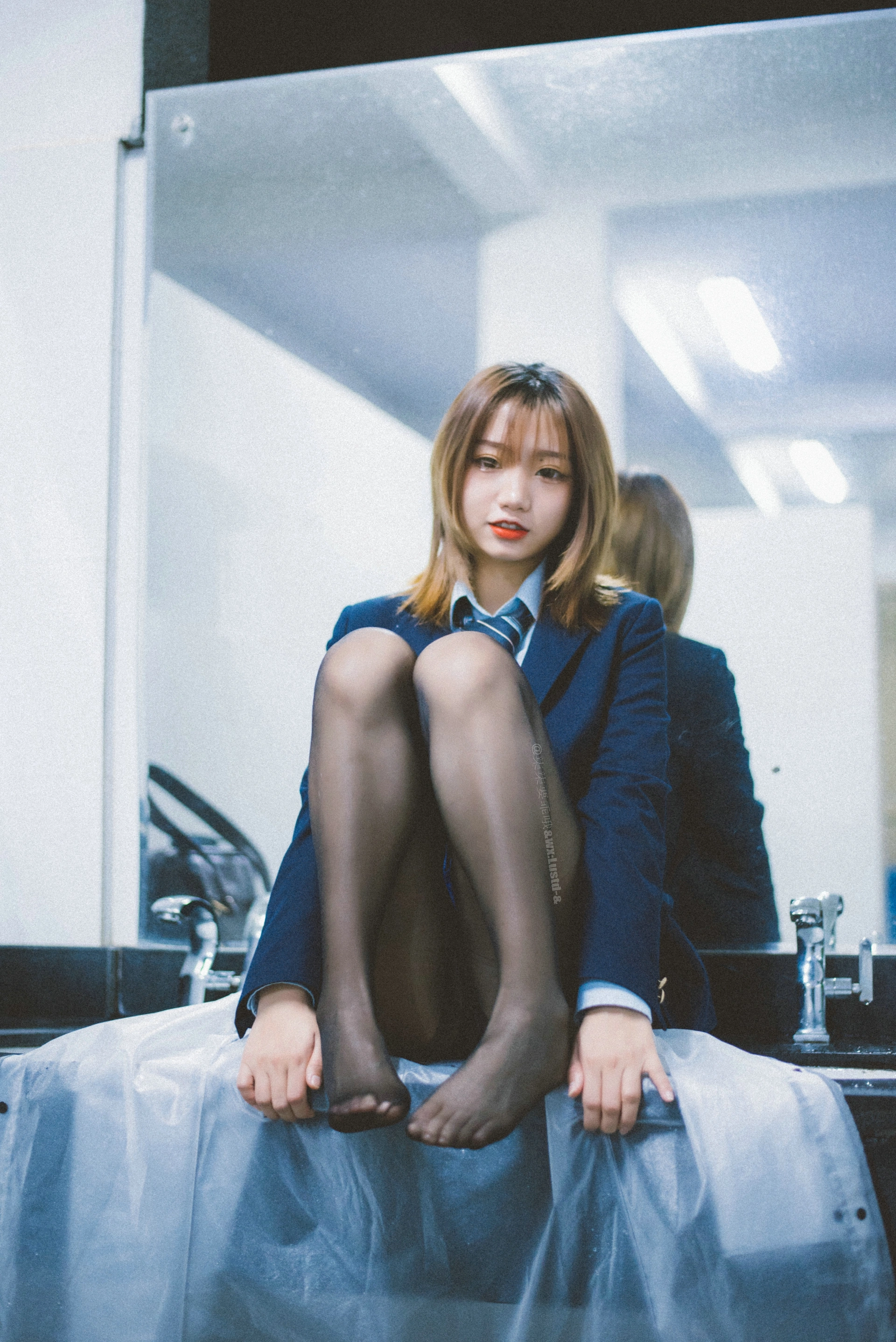 柒柒要乖哦 - NO.14 深夜公园JK 2